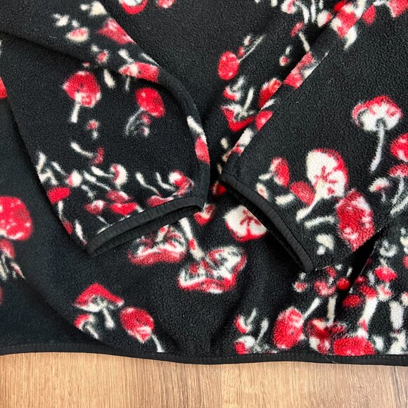 Rare Patagonia Black Mushroom Synchilla Fleece Jacket Vintage Sz S - Picture 6 of 12